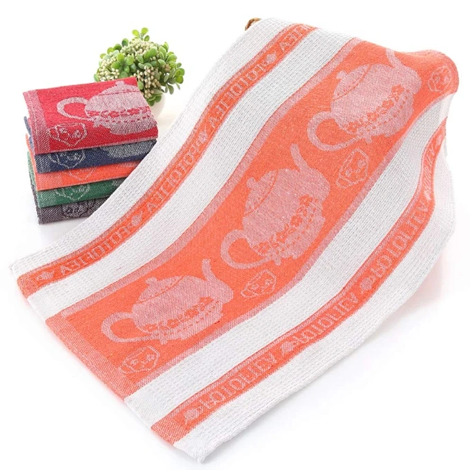 Жаккардовое полотенце из хлопка оптом