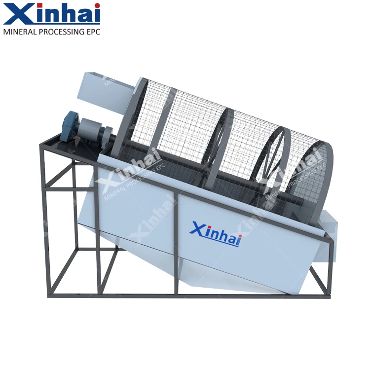 Alluvial Classifier System Gold Drum Trommel Screen Price For Sale
