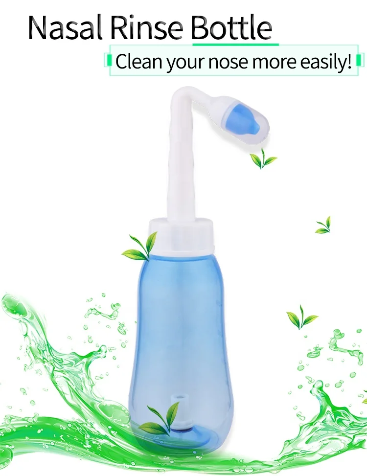Allergic Rhinitis Needs Manual Type Nasal Irrigation Nose Cleaner