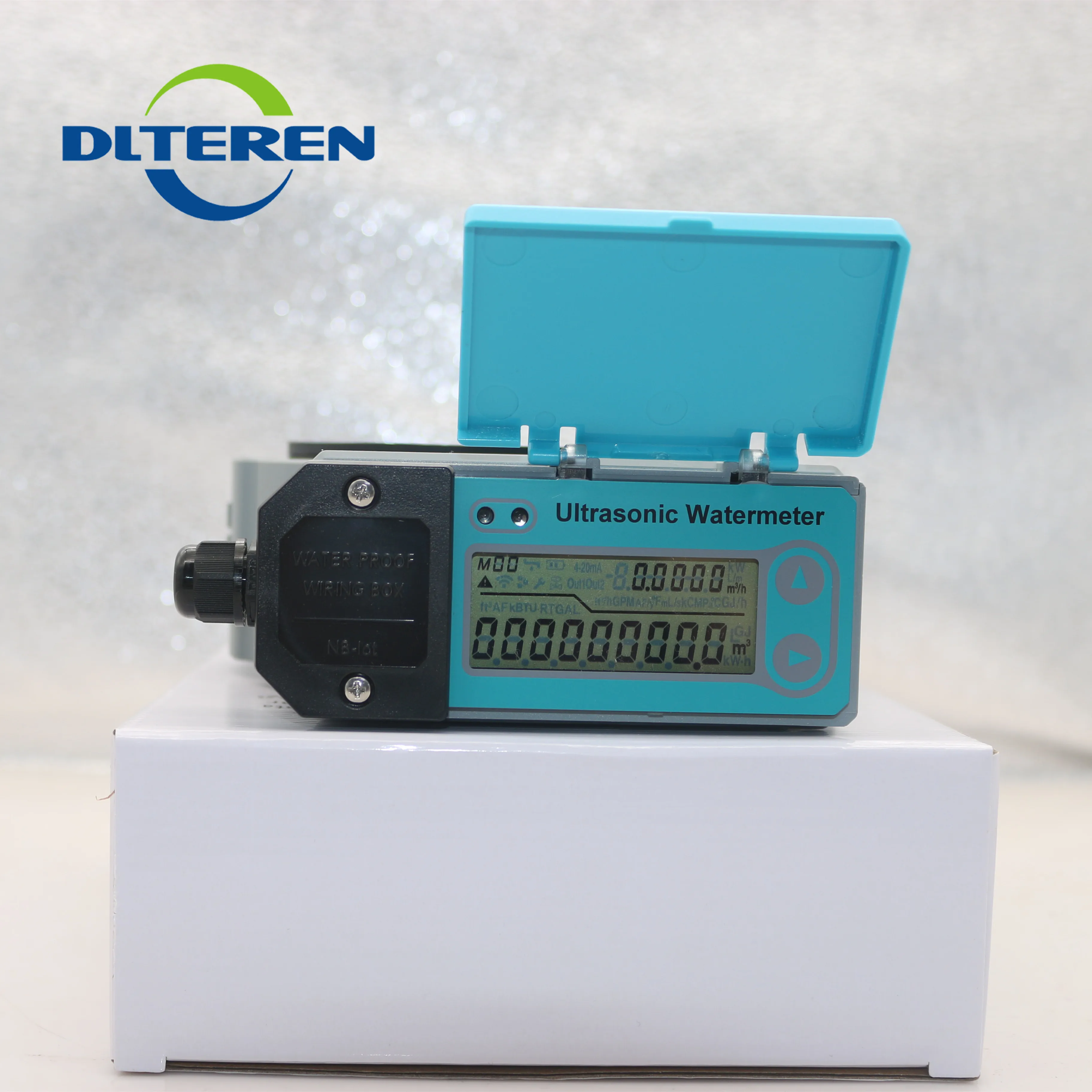 DN50-150 RS485 Ultrasonic Flow Meter Card Type with Modbus Sandwich Clamp-on/External External Application Measurement
