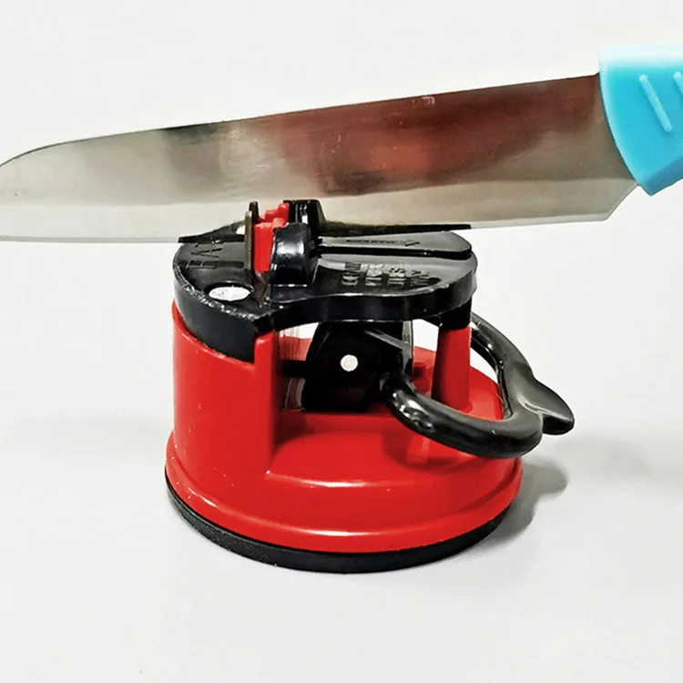 Tungsten Carbide Steel Kitchen Knife Sharper Mini Sharpener With Suction Pad