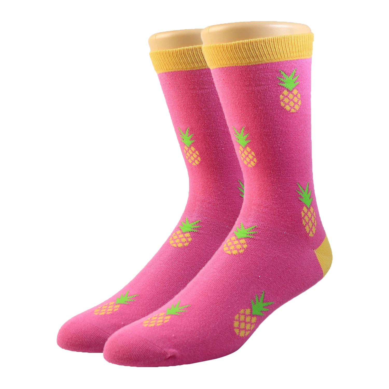 hot sale knitting happy socks British style fashion classic dress crew  men plaid stripes vintage cotton happy socks