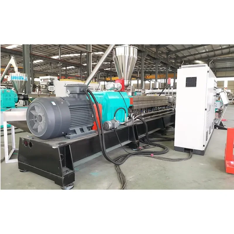 Parallel Twin Screw Extruder Glass Fiber PP Plastic Compounding Pelletizing Machine Compounding Twin Screw Extrud