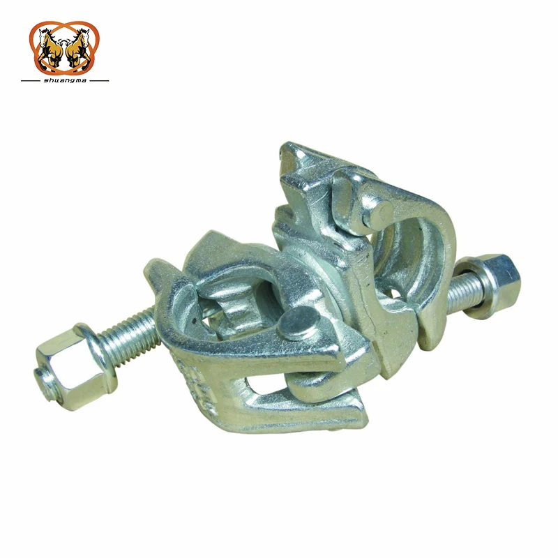 Electro Galvanize Scaffolding Tube Clamps Steel Pipe Clip Scaffold Accessories pipe clamp For Construction