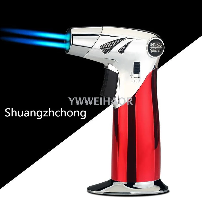 Customized portable windproof lighter jet flame electronic windproof cigarette lighter