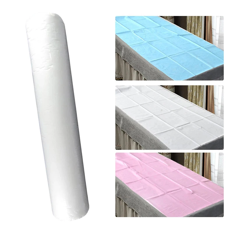 non woven bedding one time waterproof bed set roll hospital  Examination Spa disposable SMS WHITE BED SHEET medical bed sheet