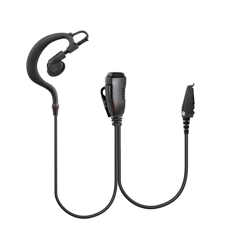 C-образный наушник с микрофоном и PTT для Mot orola SL4000,SL7550,SL300