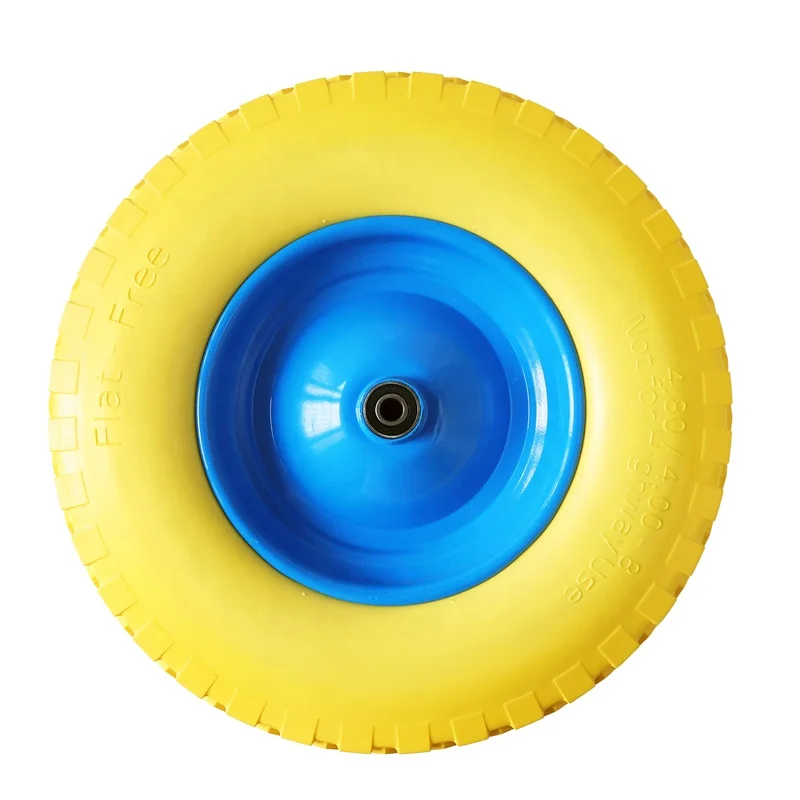 16 дюймов 4 00-8 Pu пенопластовое колесо тачка колеса