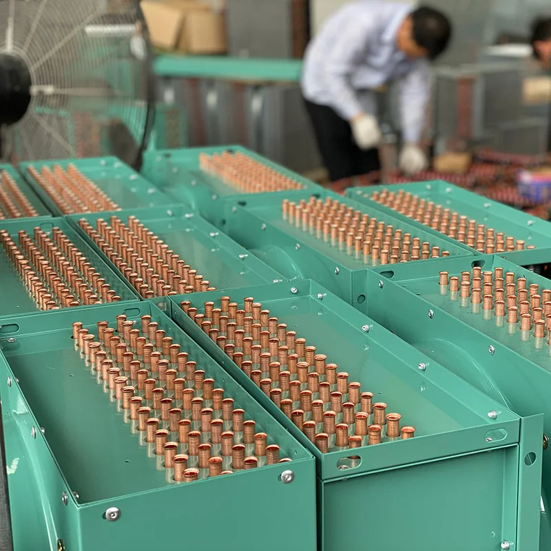 Factory 7.5HP Air Cooled Condenser Manufacturers Heater Exchange Refrigeration Chiller Cold Room