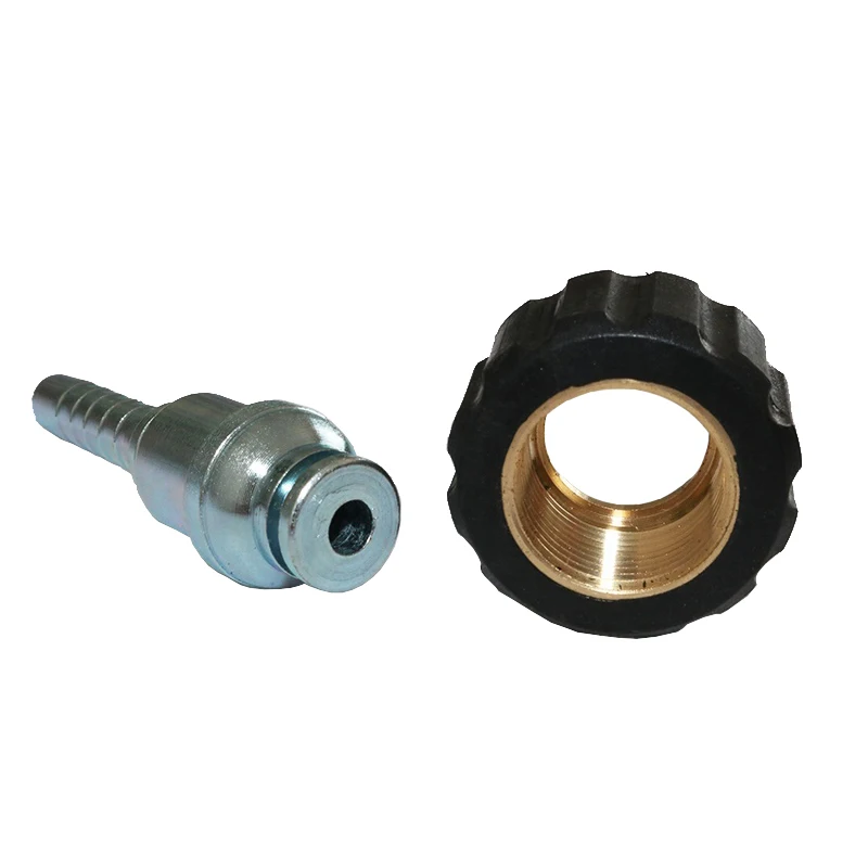 20011T brass plastic nut fittings
