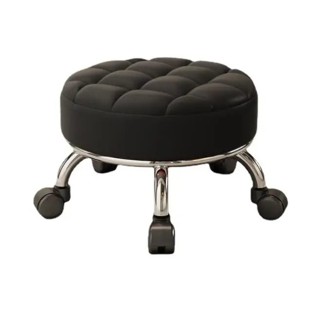 360 Degree Swivel/Height Adjustable Foot Stool with Wheels
