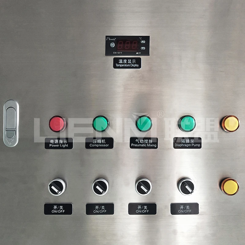 LIENM Hot Selling High Quality Stainless Steel Raw Material Perfume Making Production Perfume Mixing Freezing Equipment