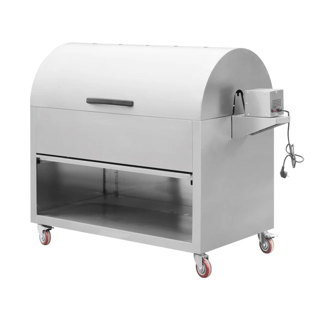 Camping Outdoor Charcoal Kitchen Barbecue Bbq Grills Double-station Lager Area Rotisseri Santa Maria Grill