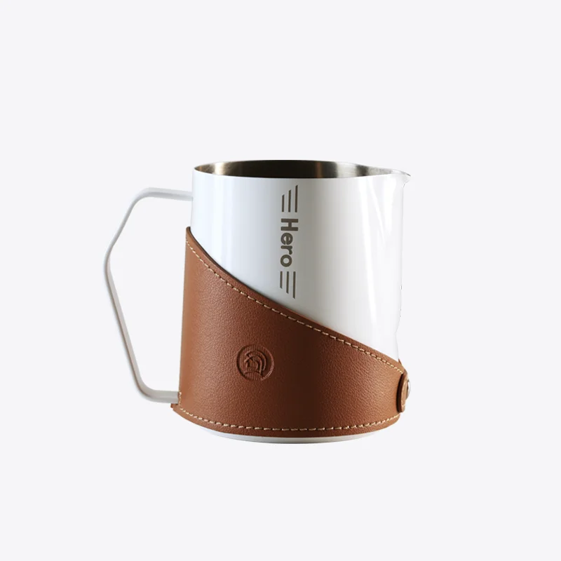 zeroHero high quality barista custom steaming small mini 450ml milk latte art pitcher
