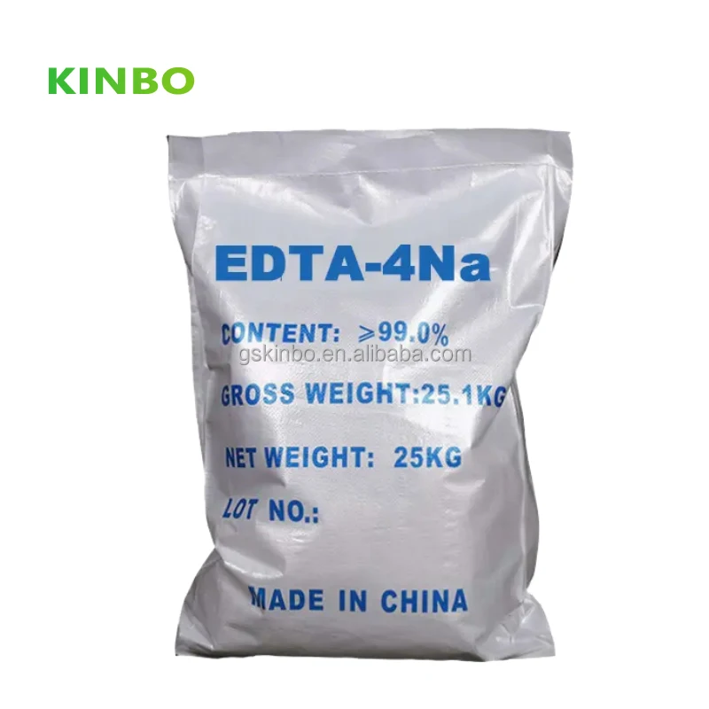 kinbo Edta Disodium Industrial Grade Powder Tetrasodium Edta 4na Cas 13254-36-4