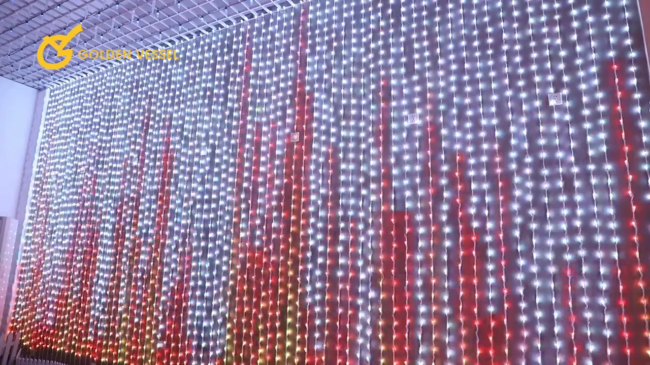 color changing dmx RGB addressable 5mm red led christmas lights for christmas tree