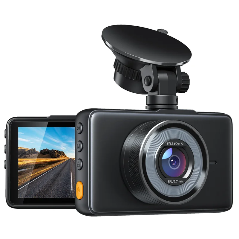 3 inch LCD FHD 1080p DVR Video Recorder Video Recorder Recording Loop Mini Car DASH camera