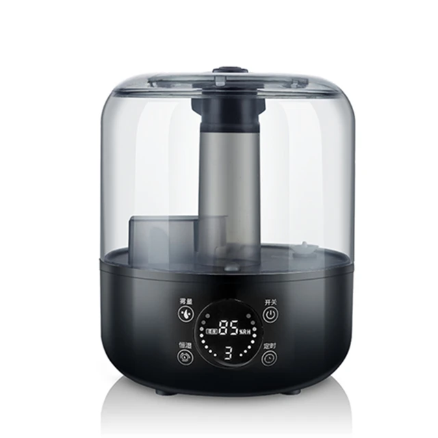 
Ультразвуковой увлажнитель воздуха с цифровым дисплеем и пультом дистанционного управления 