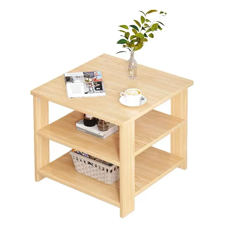 Custom Wholesale Rustic Coffee Table Fashion Modern Design Wooden Tea Table