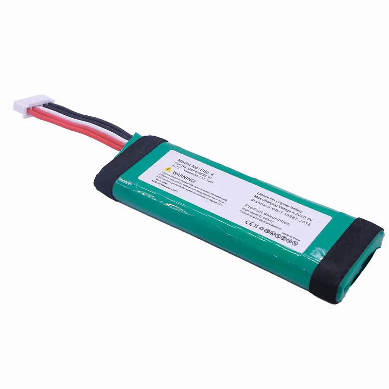 Bateria De Flip 4 Bluetooth Динамик Запасные части 5 проводов Liion сменный аккумулятор 3 7 В 3000 мАч Baterai