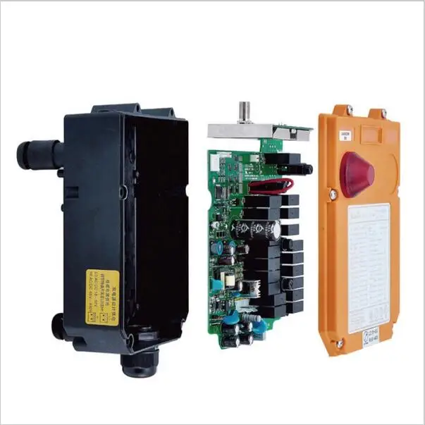 
11 operation button 8 dual speed button industrial radio remote control for crane and hoist telecrane F24-8D 