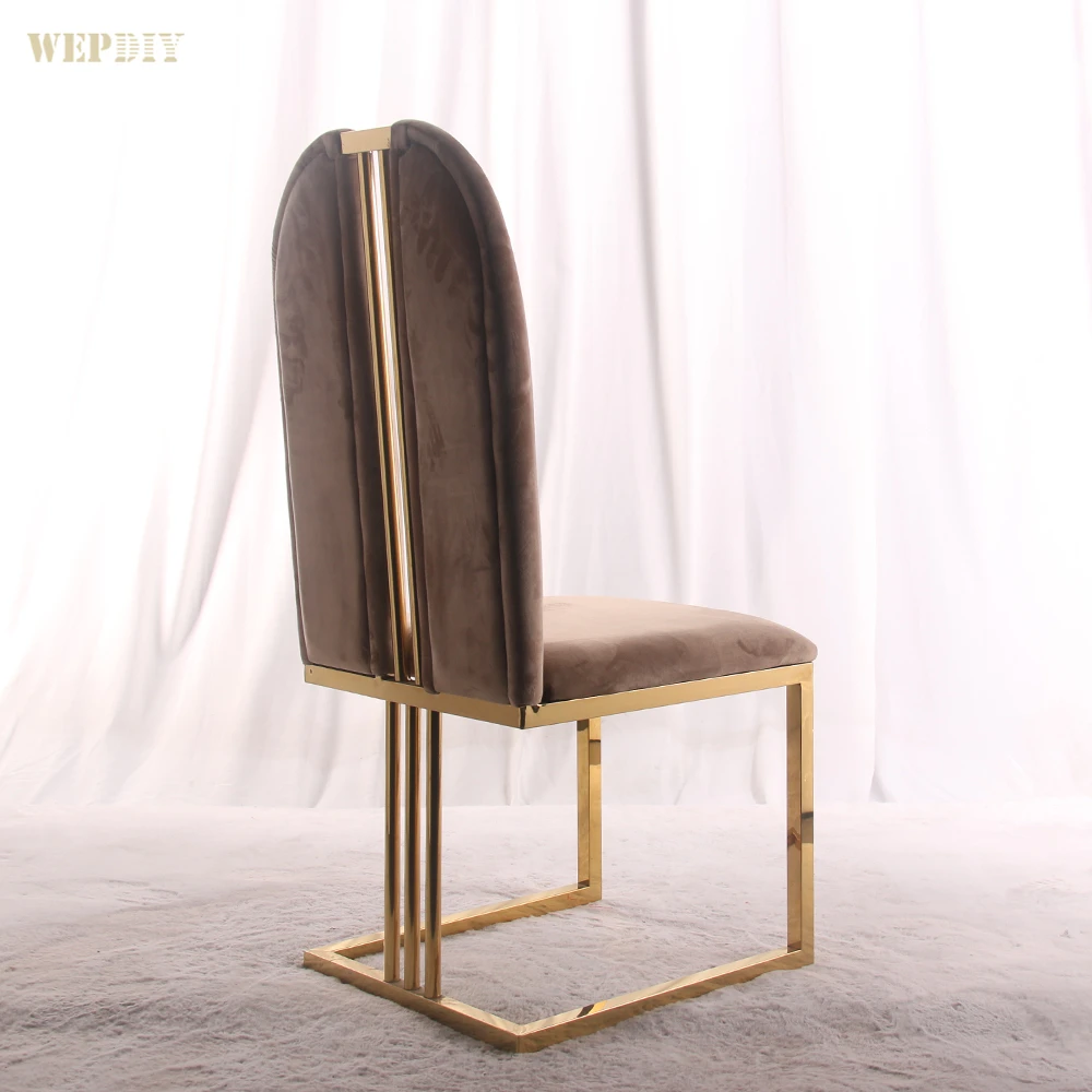 Barcelona Wholesale Chair Hotel Wedding Stainless Steel Hotel Chair