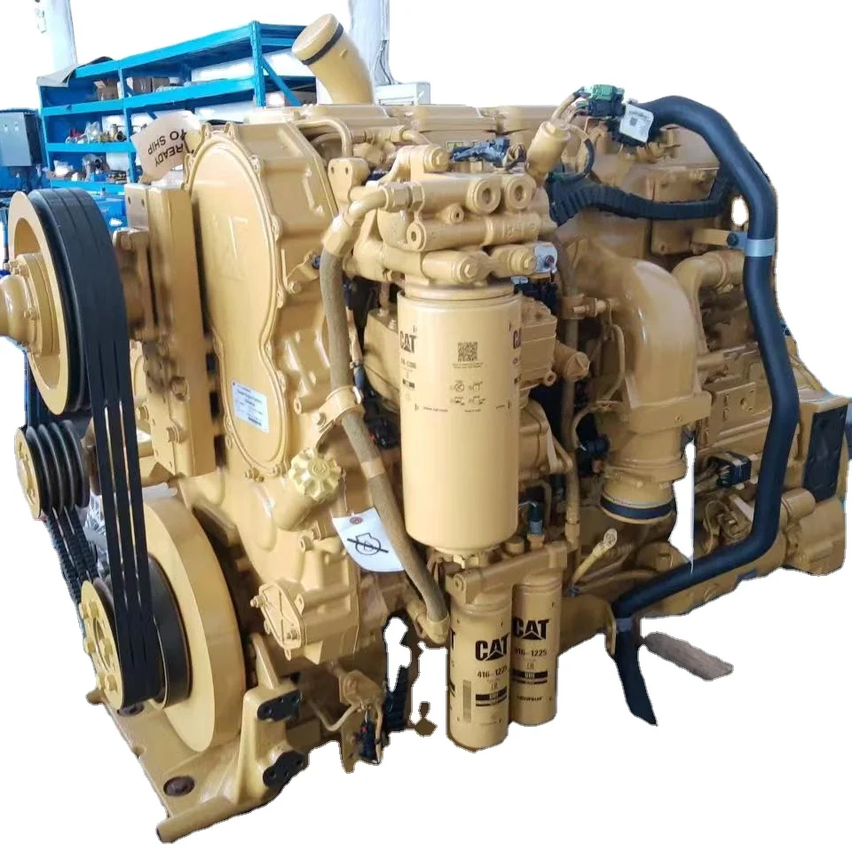 Piston compressor used Cater pillar parts 540hp diesel engine motor c15 for sale