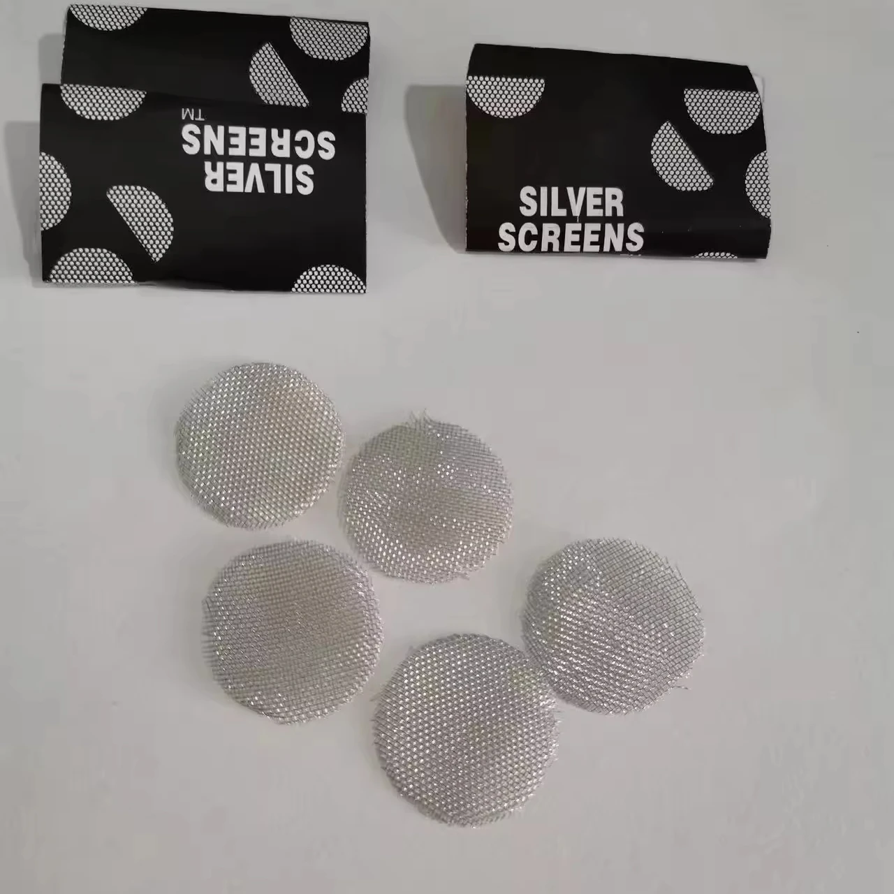 Qiyi Wholesale Cheap 20mm Smoking Pipe Screen  Portable Herb Filter Screen Metal Mesh Pipe Screen