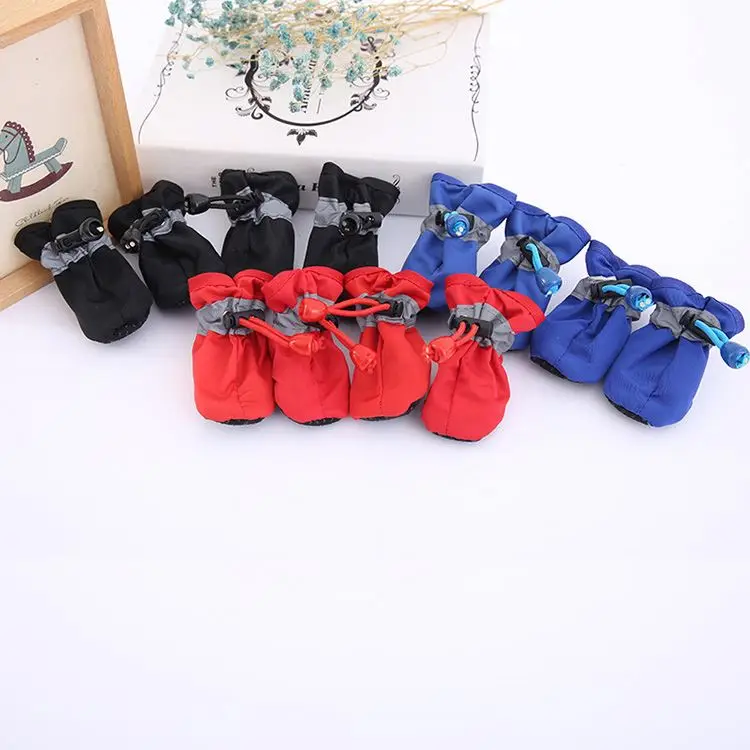 2020 Fashion cute dog shoes waterproof pet shoes for pet large dogs