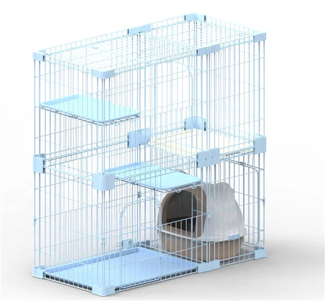 Large size XL  2 Story Luxury Wire Condo Playpen Cat House pet  Cage