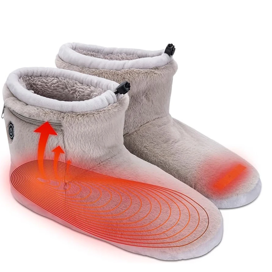 Walkable Temperature Adjustment Fast Warming USB Foot Warmer Electric Slippers Foot Warmer Electric Foot Heater