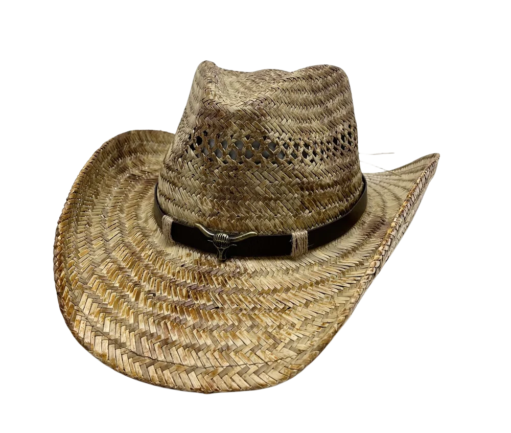 Summer Beach Travel Big Floppy Unisex Cowboy Hat Wholesale Paper Wide Brim Straw Hats