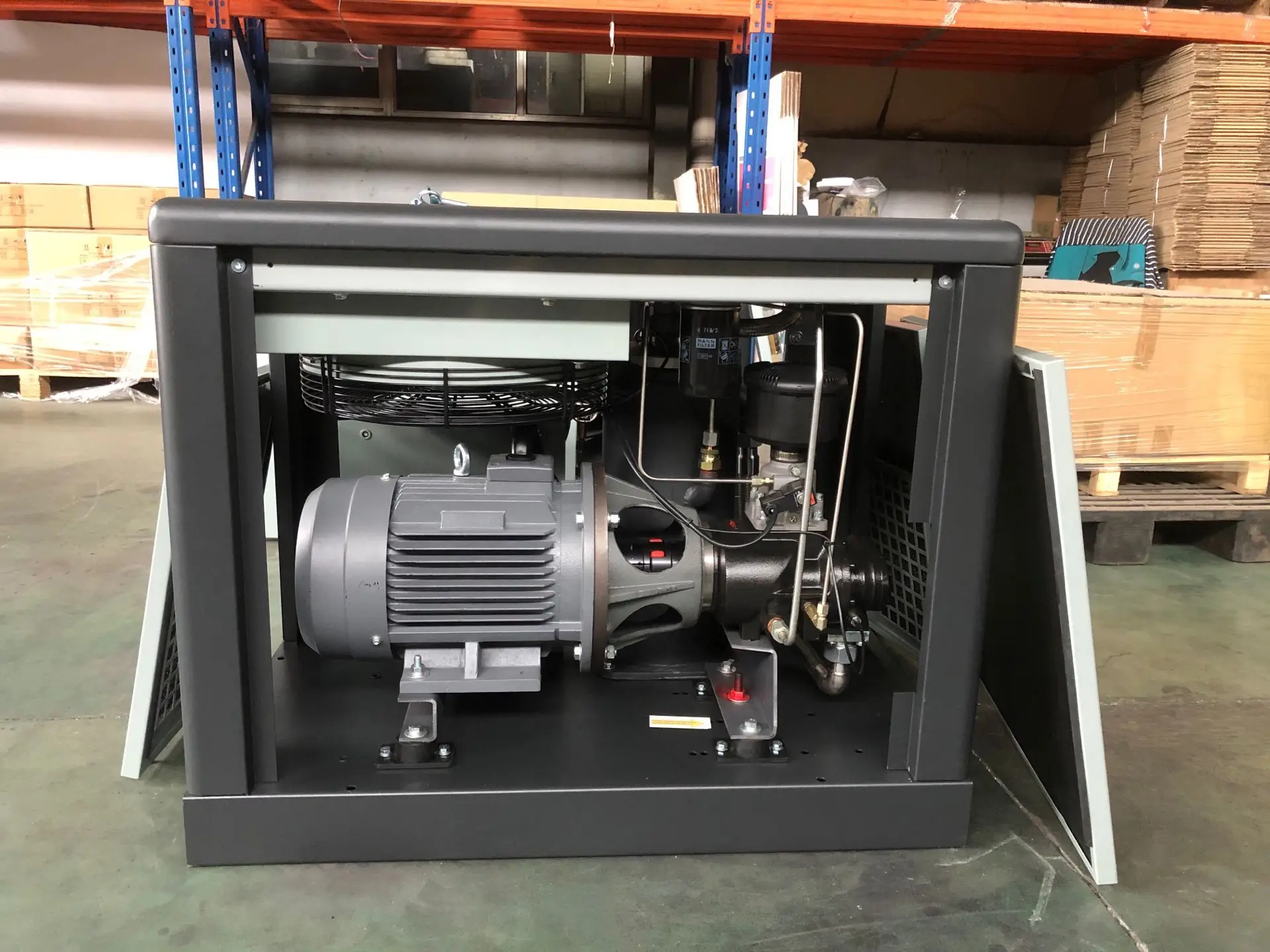 high quality 5.5kw 8bar screw air compressor screw compressor for industrial use