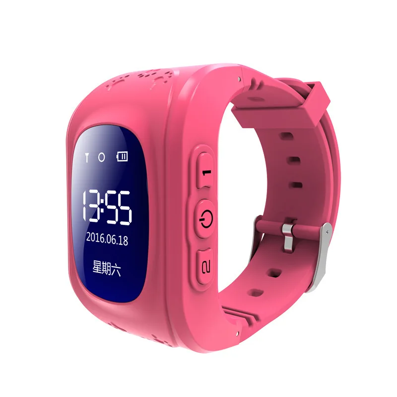 Kids Smart Watch Anti Lost Q50 OLED Child GPS Tracker SOS Call Monitor Positioning remote shutdown kids gps watch