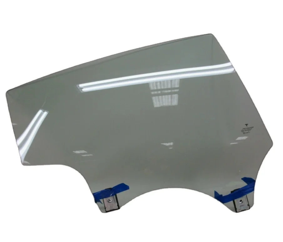 High quality car Auto Parts Windshield rear right Door Glass Lift Window glass For TESLA Model 3 1077905-99-C