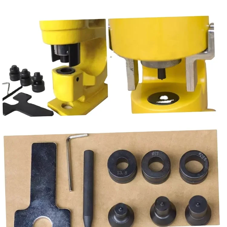 Hot sale   CH-70 hydraulic hole punch tool set Hydraulic press stainless steel hole piercing machine metal punching machine