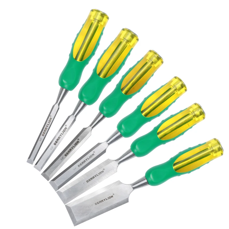 Berrylion 10 мм-38 мм резьба по дереву инструменты плотника knockable Деревообработка CR-V профессиональных ножей для резьбы по дереву