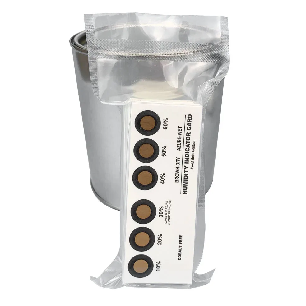 
6dots Eco-friendly PCB Humidity Indicator Card from Brown to Blue 