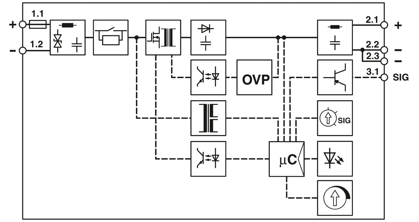 QUINT4-PS/48-110DC/24DC/2.5/PT - DC/DC converter 1066708 Germany original