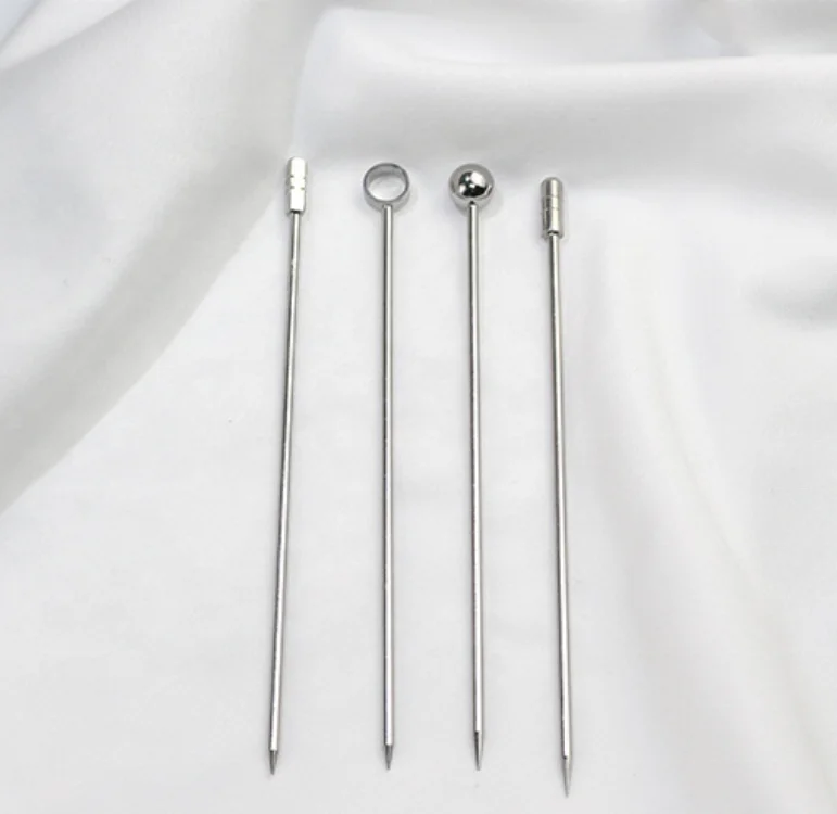 
new product ideas 2019 cartoon long handle stainless steel metal Cocktail stirrer 