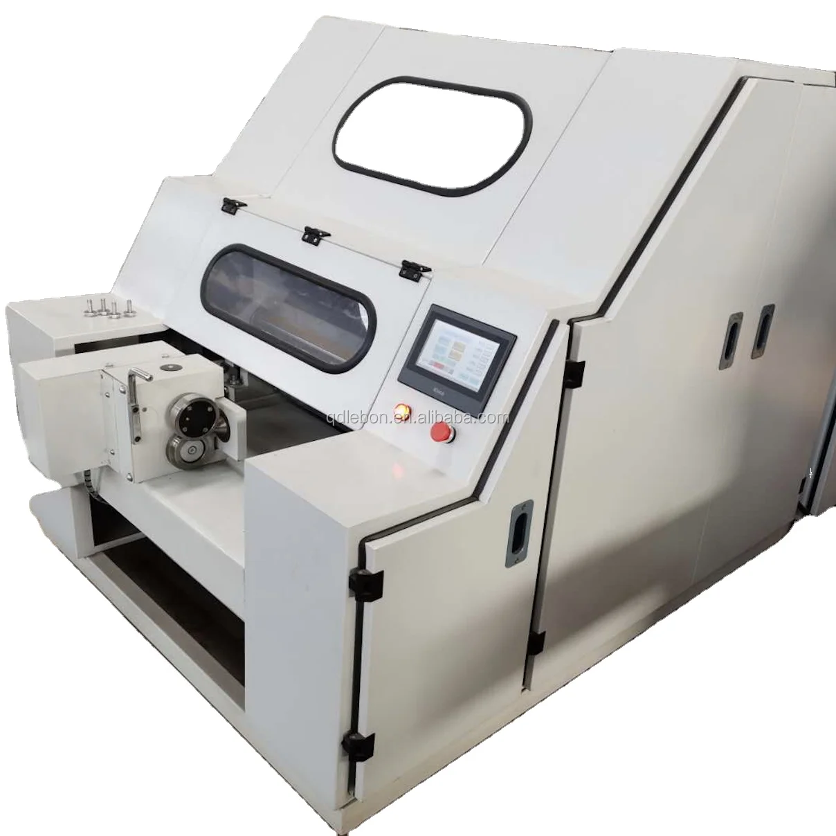 Industrial Mini Textile Household Carding Machine Sheep Wool Cotton Polyester Fiber Non woven Combing Carding Machine