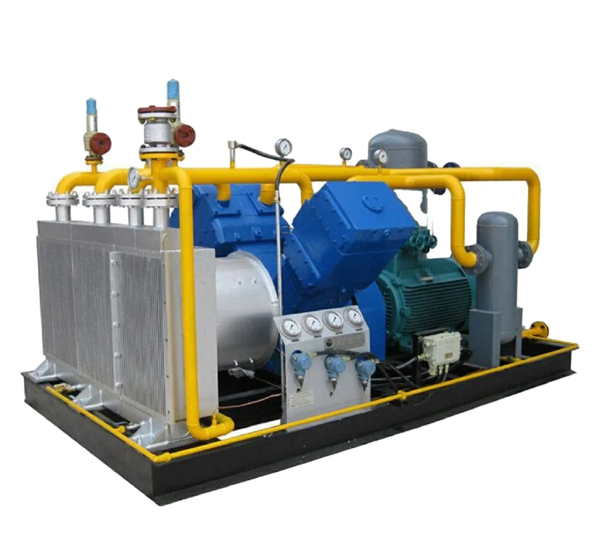 Reciprocating Compressor CNG Station Bog Piston Compressor Gas Booster Compressed Natural Gas Set for Sales