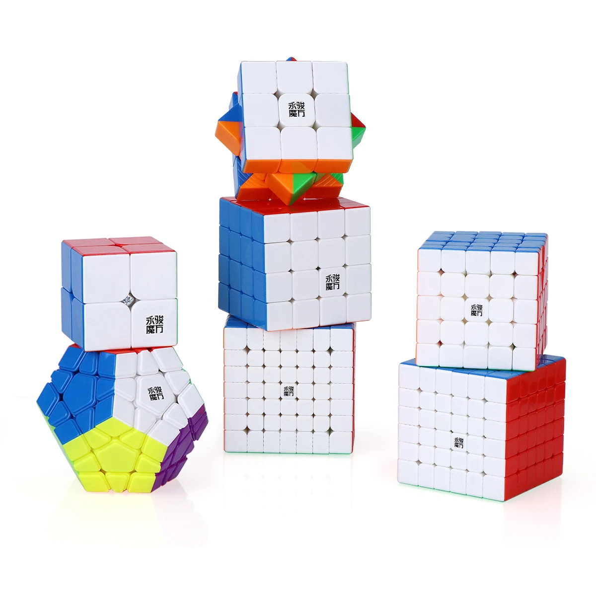 Высококачественные магнитные кубики-головоломка Yongjun 2x2 3x3 4x4 5x5