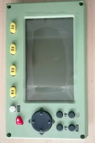 the Dispaly for TS02 Total Station