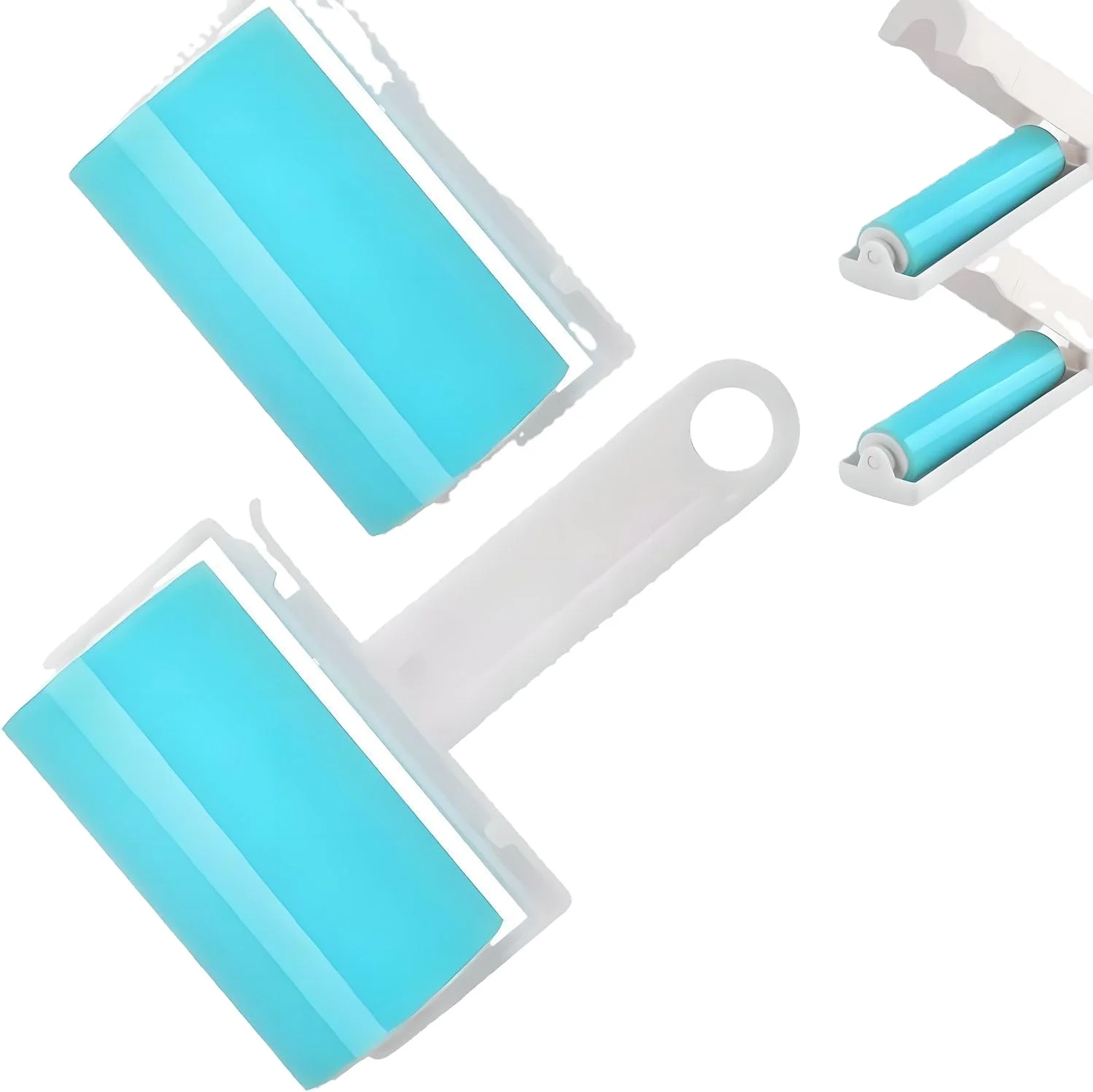 Eco-Friendly Reusable Washable Sticky Hair Sticky Clothes Lint Roller For Wool Dust Catcher Carpet Sheets Hair