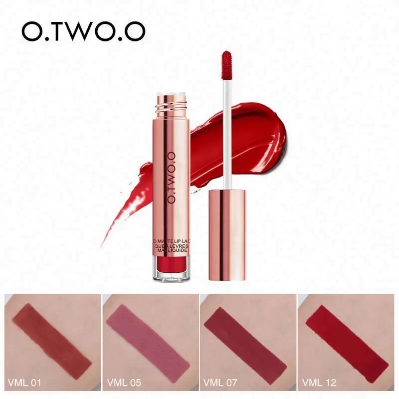Nude Waterproof Lip Gloss Kit Girls Women Make Up Gift Set Professional Makeup Matte Lipstick Christmas For