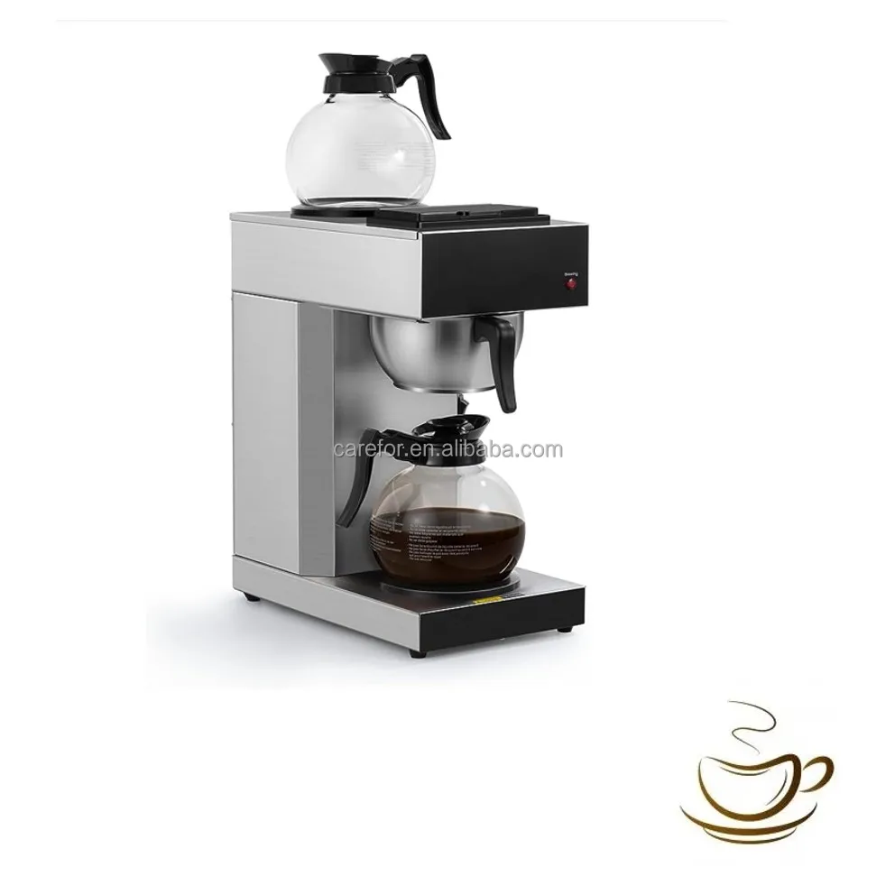 Newly Multifunctional Drip Coffee Filter Brewer 2.5 Litre Economy Commercial Coffee Makers For Business