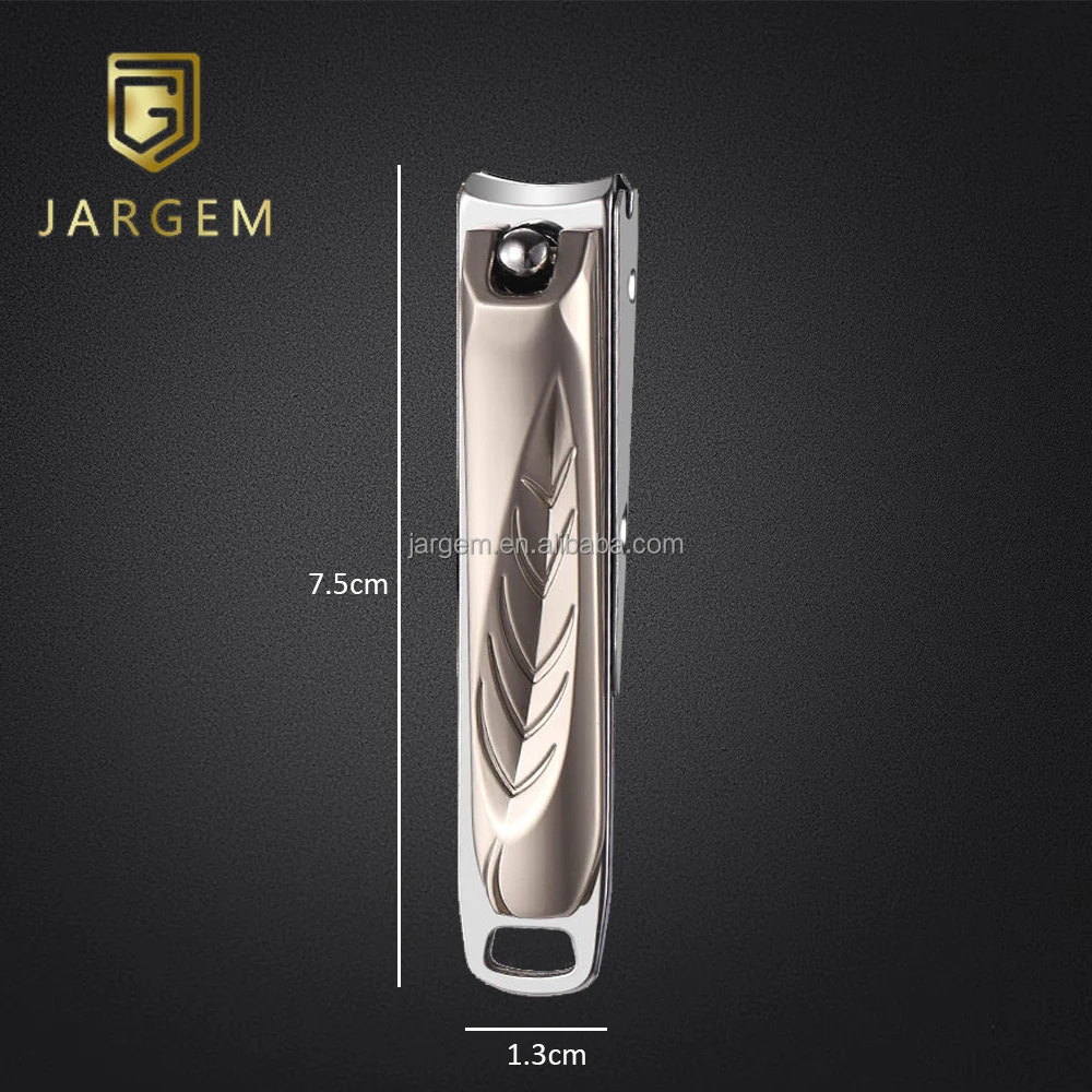 Кусачки для ногтей с изогнутым лезвием из нержавеющей