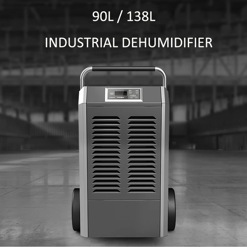 200pint water pump dehumidifier industrial commercial dehumidifier with water tank big wheel