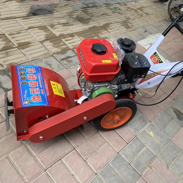 Горячая Распродажа, миниатюрный культиватор с бензиновым рисом, машина для прополки риса по низкой цене